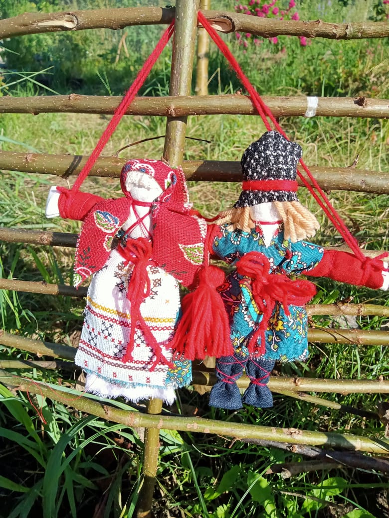 Кукольная пара Одноручица (Неразлучники)