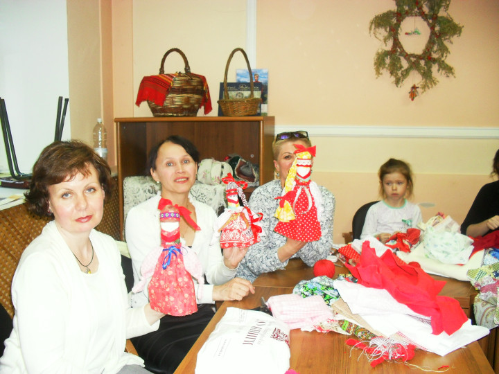 Народная кукла Славутница